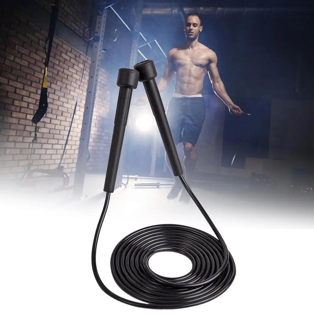 1PC 2.8M Speed Jump Rope Professional Adult Children Gym PVC Jumping Rope Adjustable Fitness Equipment Muscle Boxing Training