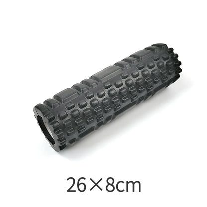 1pc Foam Massage Roller, Hollow Yoga Column Fitness Equipment for Muscle Massage, Physiotherapy and Sports Rehabilitation, Rolle